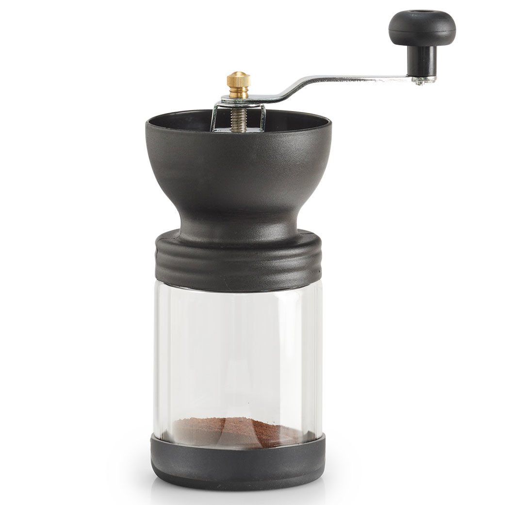 Ruční mlýnek na kávu, O 8,5 x 21 cm, černý , ZELLER - EMAKO.CZ s.r.o.