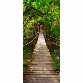 Vertikální fototapeta Green bridge, 90 x 202 cm