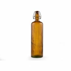 Žlutá láhev na vodu Bitz Basics Amber, 1,2 l