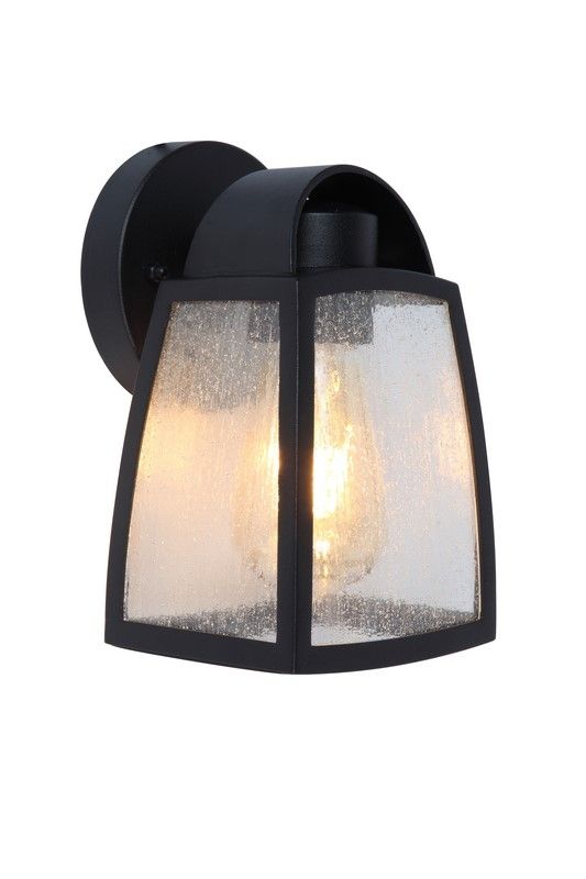 Lutec 5273701012 venkovní nástěnná lampa Kelsey 1x40W | E27 | IP44 - stínítko s efektem vodních kapek - Dekolamp s.r.o.