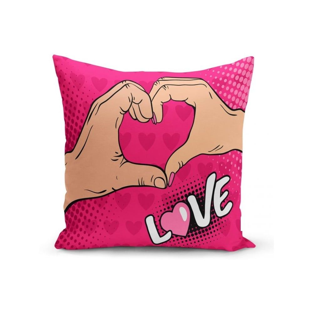 Povlak na polštář Minimalist Cushion Covers Love Hands, 45 x 45 cm - Bonami.cz