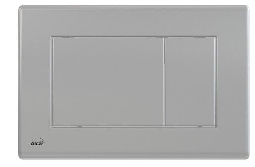 Ovládací tlačítko Alca plast chrom mat M272 - Siko - koupelny - kuchyně
