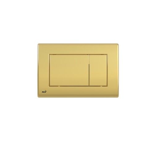 Ovládací tlačítko Alca plast zlatá M275 - Siko - koupelny - kuchyně