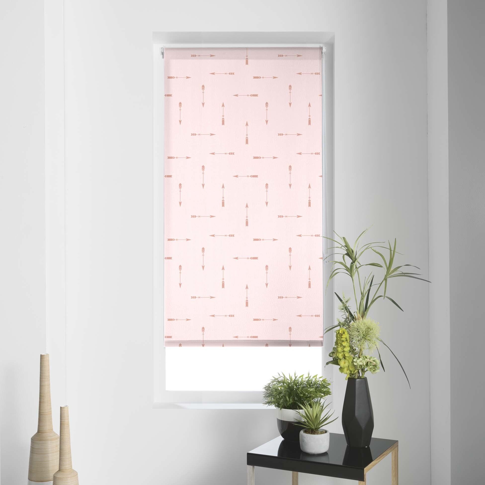 Douceur d\'intérieur Indická okenní rolety, 60 x 180 cm, růžová - EMAKO.CZ s.r.o.