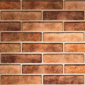 Obklad Multi Brick Tones orange 6x25 cm mat BRTONESOR