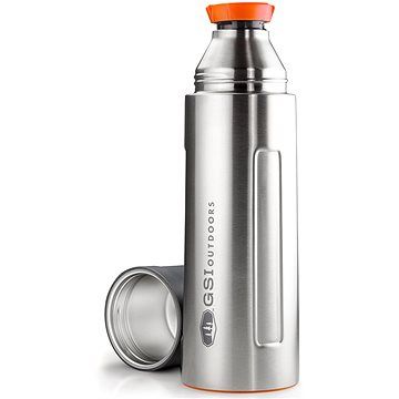 GSI Outdoors Glacier Stainless Vacuum Bottle 1l stainless - alza.cz