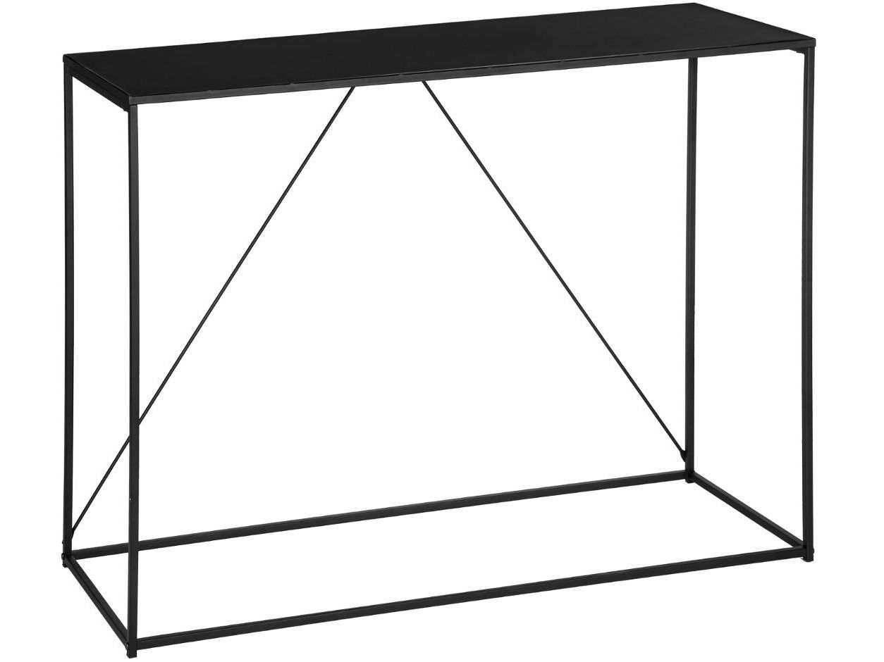 Atmosphera Barový stolek, barva černá, stolek kávový 120 x 40 x 85 cm - EMAKO.CZ s.r.o.