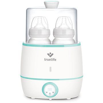 Ohřívač kojeneckých lahví TrueLife Invio BW Double bílý/zelený  - 4home.cz