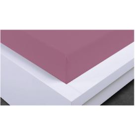 Home Elements Napínací prostěradlo Jersey 160x200 cm, růžová, bavlna