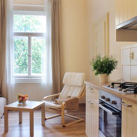 kuchyně a obývací pokoj 