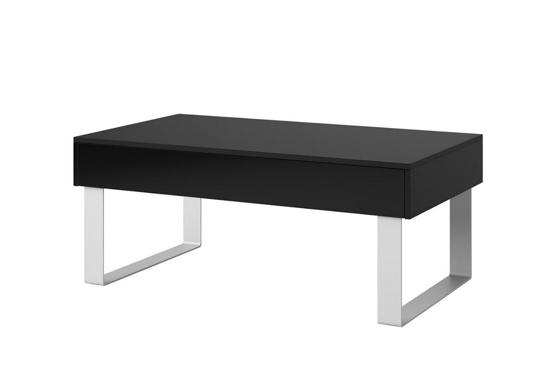 Konferenční stolek velký BRINICA, 110x45x63,5, černá/černý lesk - Expedo s.r.o.