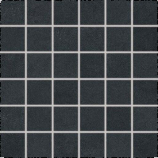 Mozaika Rako Trend černá 30x30 cm, mat, rektifikovaná DDM06685.1 - Siko - koupelny - kuchyně