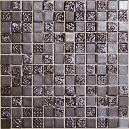 Skleněná mozaika Mosavit Pandora wengue 30x30 cm lesk PANDORAWE50 - Siko - koupelny - kuchyně