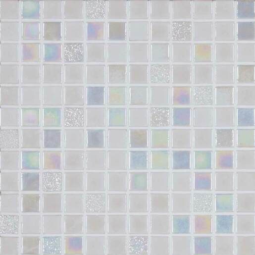 Skleněná mozaika Mosavit Sundance blanco 30x30 cm mat / lesk SUNDANCEBL (bal.1,000 m2) - Siko - koupelny - kuchyně