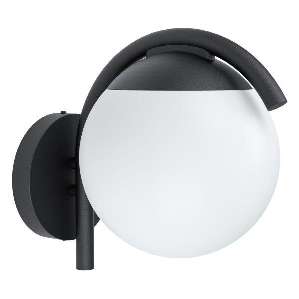 EGLO 98731 PRATA VECCHIA venkovní nástěnné svítidlo E27 1x28W černá IP44 - A-LIGHT s.r.o.