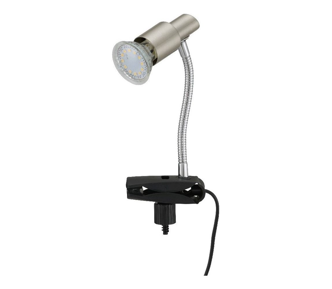 Briloner Briloner 2877-012P - LED Stolní lampa s klipem SIMPLE 1xGU10/3W/230V  -  Svět-svítidel.cz