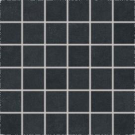 Mozaika Rako Trend černá 30x30 cm, mat, rektifikovaná DDM06685.1