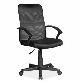 Židle kancelářská Q702 Černá