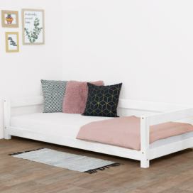Benlemi Dětská postel STUDY Zvolte barvu: Bílá, Rozměr: 120 x 180 cm