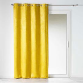 Douceur d\'intérieur Zatemňovací opona Tropical, 140 x 240 cm, žlutá