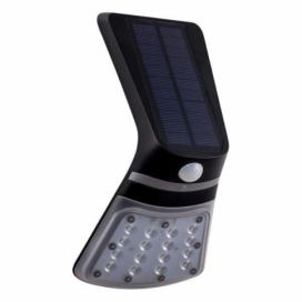 EGLO 98758 LAMOZZO 1 LED SOLAR venkovní solární nástěnné svítidlo černá s pohybovým senzorem