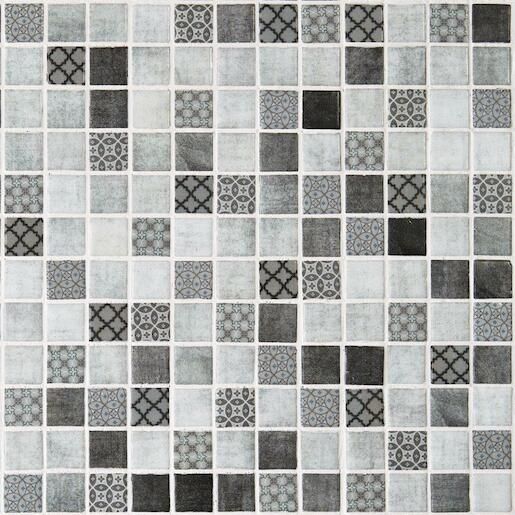 Skleněná mozaika Mosavit Riviere gris 30x30 cm mat DRIVIEREGR - Siko - koupelny - kuchyně