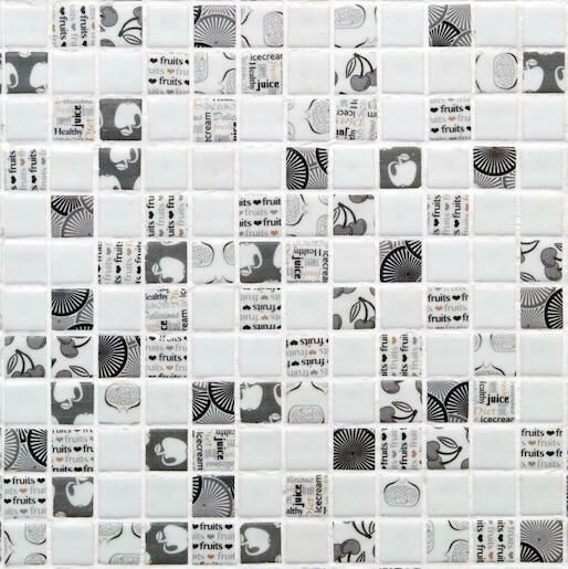 Skleněná mozaika Mosavit Graphics 30x30 cm mat KITCHEN - Siko - koupelny - kuchyně