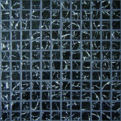 Skleněná mozaika Mosavit Negro marquina 30x30 cm lesk NEGROMA (bal.1,000 m2) - Siko - koupelny - kuchyně