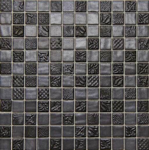 Skleněná mozaika Mosavit Pandora ferro 30x30 cm lesk PANDORA50FE - Siko - koupelny - kuchyně