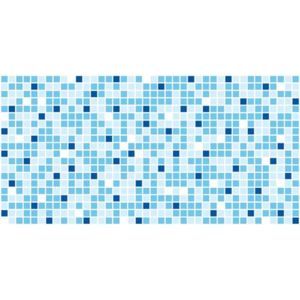 Obkladové 3D PVC panely TP10014031, rozměr 955 x 480 mm, mozaika modrá, GRACE - Favi.cz