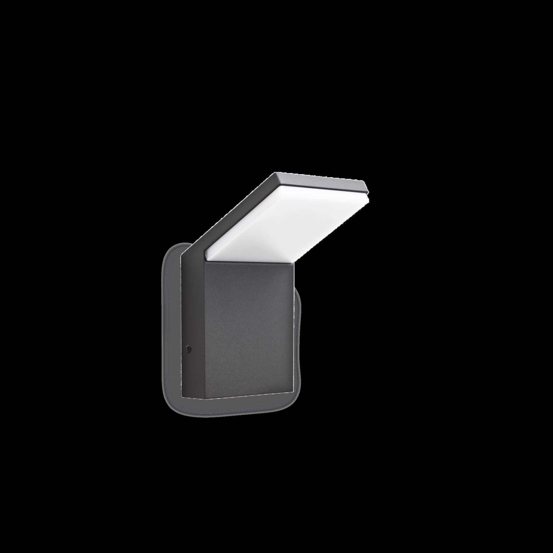 Ideal Lux 246857 LED zahradní nástěnná lampa Style 1x9W | 640lm | 3000K | IP54 - antracit - Dekolamp s.r.o.