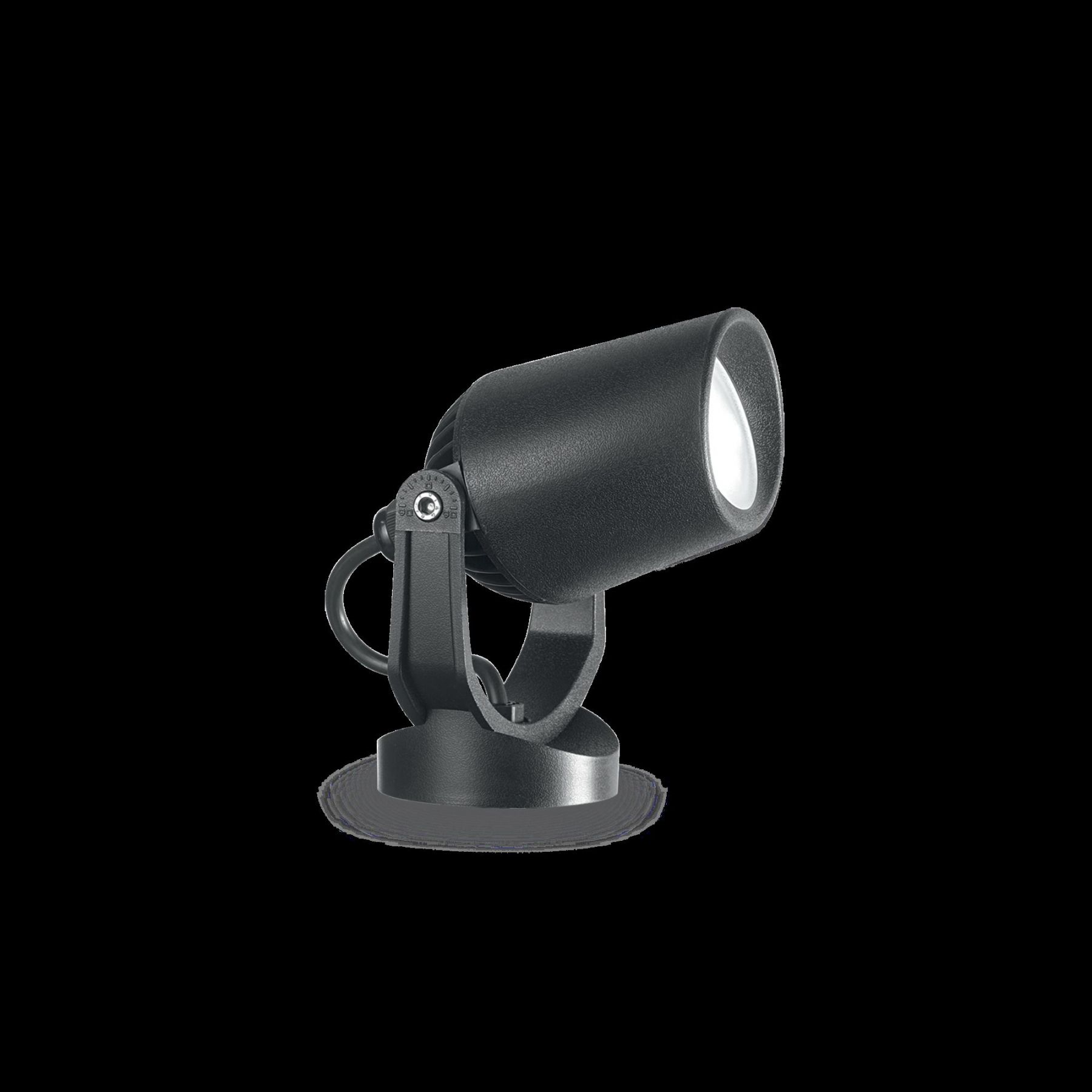 Ideal Lux 247199 venkovní bodová lampa Minitommy 1x6W | GU10 | IP66 - černá - Dekolamp s.r.o.