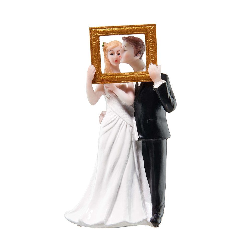 WEDDING Dekorační figurka snoubenci v rámečku 14 cm - Butlers.cz