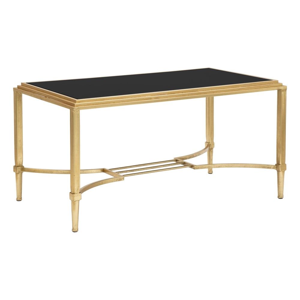 Konferenční stolek ve zlaté barvě Mauro Ferretti Roman, 90 x 45 cm - Bonami.cz