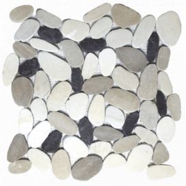 Kamenná mozaika Mosavit Piedra batu cherry 30x30 cm mat PIEDRABATUCH