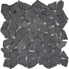 Kamenná mozaika Mosavit Piedra noa negra 30x30 cm mat PIEDRANOANE