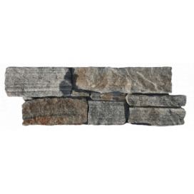 Kamenný obklad Mosavit Petra hnědá 20x55 cm mat PETRA08