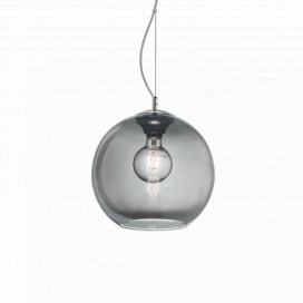 Ideal Lux 250311 závěsný stropní lustr Nemo 1x60W | E27 - kouřové sklo