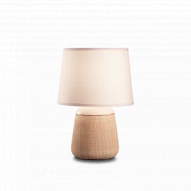 Ideal Lux 245331 stolní dekorativní lampička Kali 1x40W | E14 - hnědá