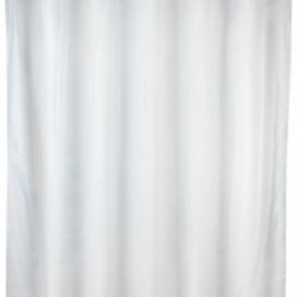 Bílý sprchový závěs odolný vůči plísním Wenko, 120 x 200 cm