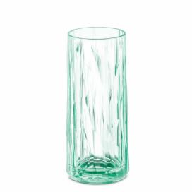Vysoká sklenice na nápoje KOZIOL CLUB M - na koktejly, vodu, zelená