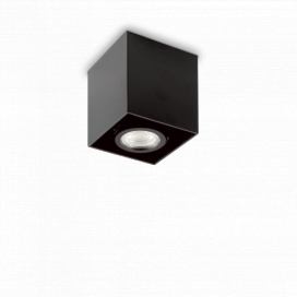 Ideal Lux 243948 přisazená stropní lampa Mood 1x28W | GU10 - černá