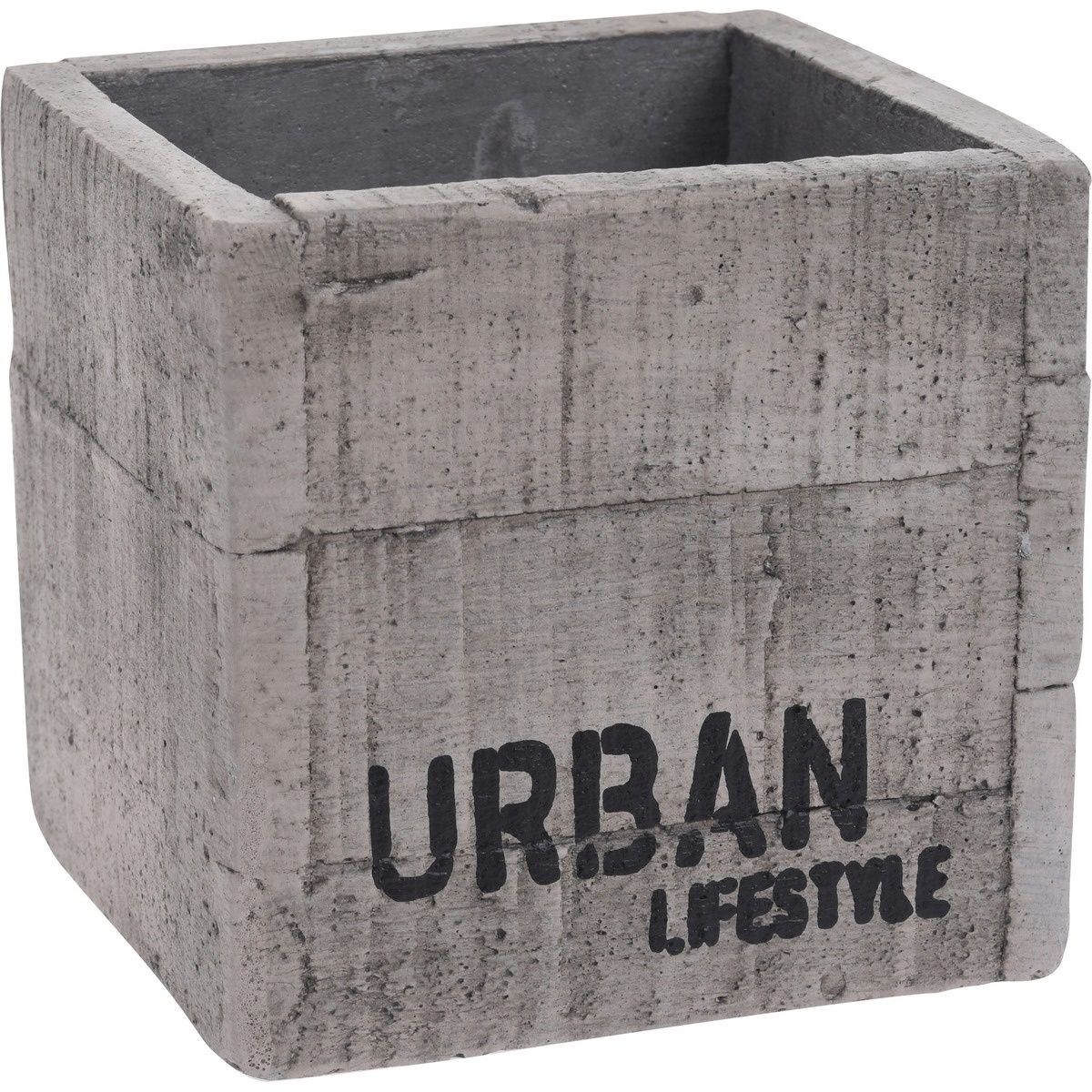 Cementový obal na květináč Urban lifestyle, 12 x 11,5 cm - 4home.cz