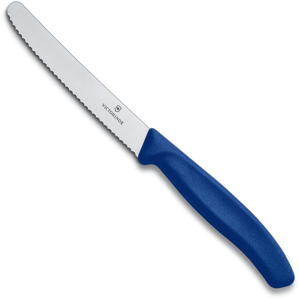 Nůž na rajčata Victorinox 11 cm modrý - Chefshop.cz