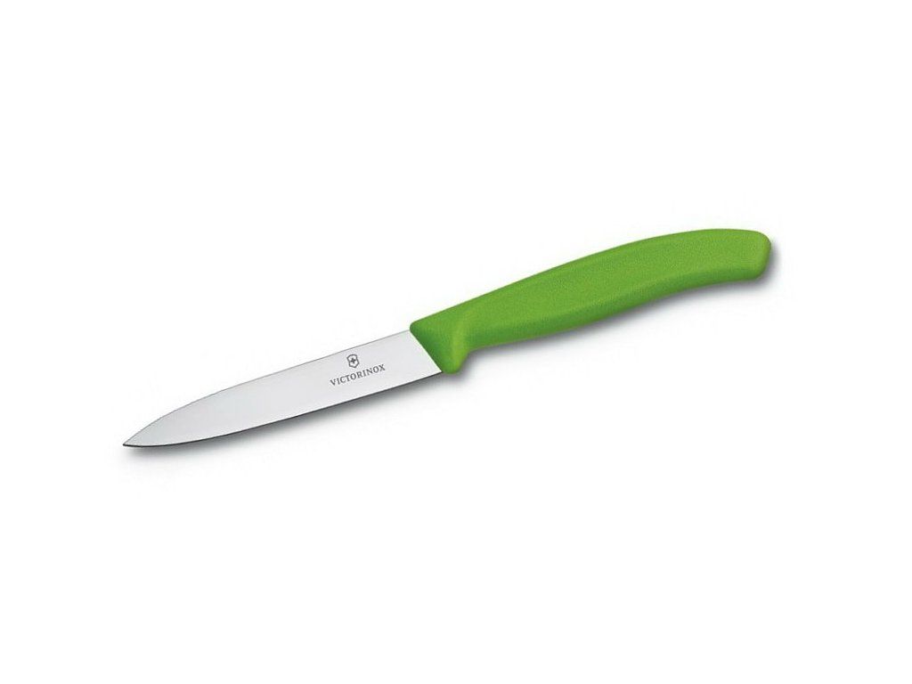 Nůž na zeleninu Victorinox 10 cm zelený - Chefshop.cz