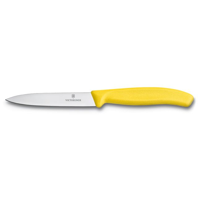 Nůž na zeleninu Victorinox 10 cm žlutý - Chefshop.cz