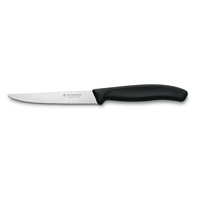 Steakový nůž Victorinox 11 cm černý - Chefshop.cz