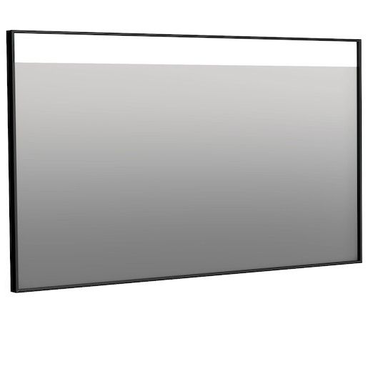 Zrcadlo Naturel 120x70 cm hliník černá ALUZ12070CLED - Siko - koupelny - kuchyně