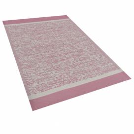 Venkovní koberec 120 x 180 cm růžový BALLARI Beliani.cz