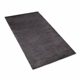 Viskózový koberec 80 x 150 cm tmavě šedý GESI II Beliani.cz
